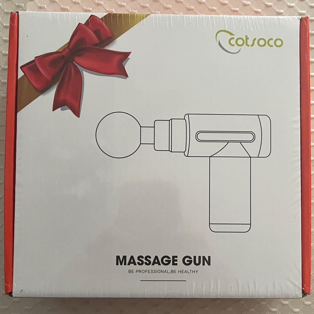 Cotsoco Massage Gun -Sealed - new in box-